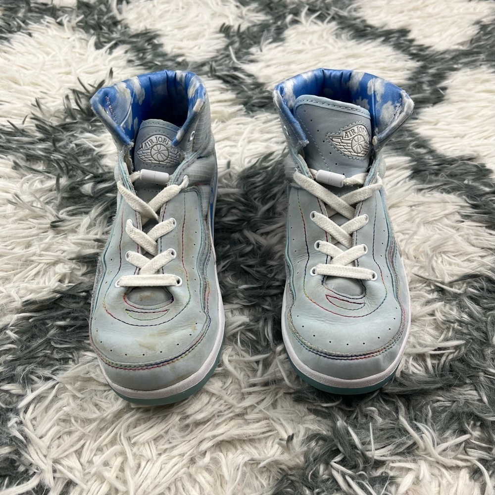Jordan 2 J Balvin Kids Retro SP (PS) Celestine Blue Size 3Y DQ7693-419